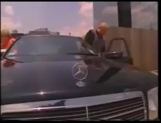 One of the Swaggart Mercedes